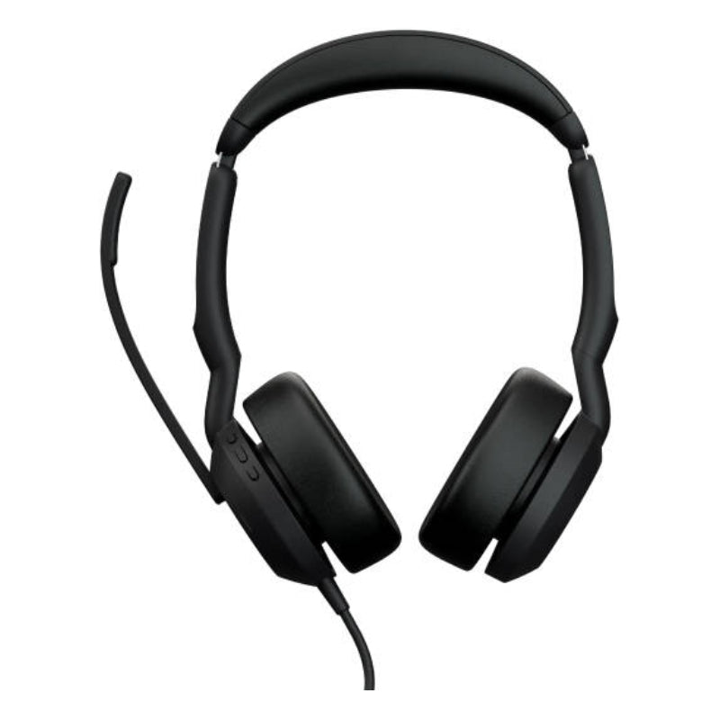 Jabra Evolve2 50 MS Stereo Headphone - Wired / USB-C/A / Black