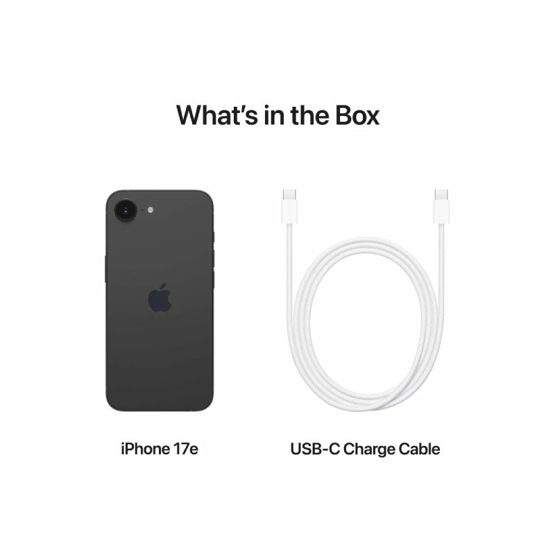 Apple iPhone 17e - 256GB / Black / 5G / 6.1"
