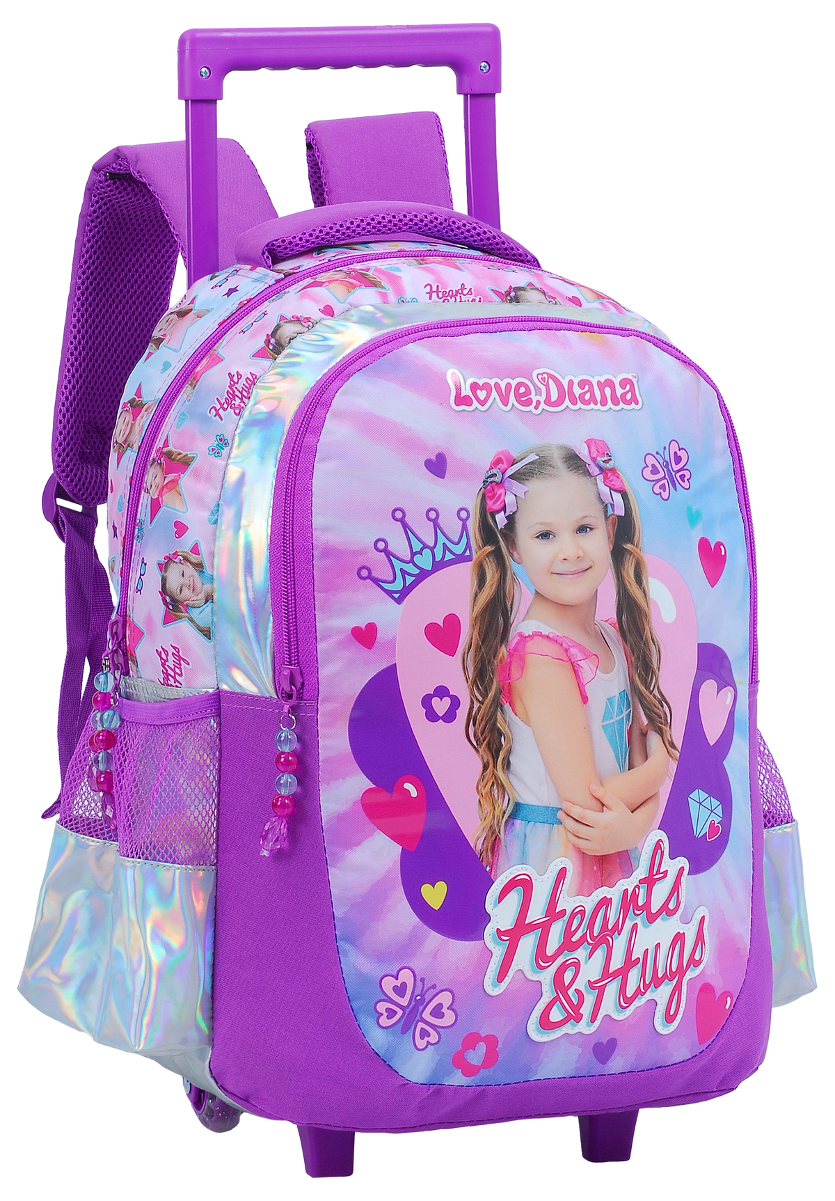 Love, Diana Trolley Bag - 16-inch / Purple