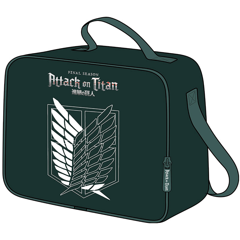 ATTACK ON TITAN Lunch Bag - Black