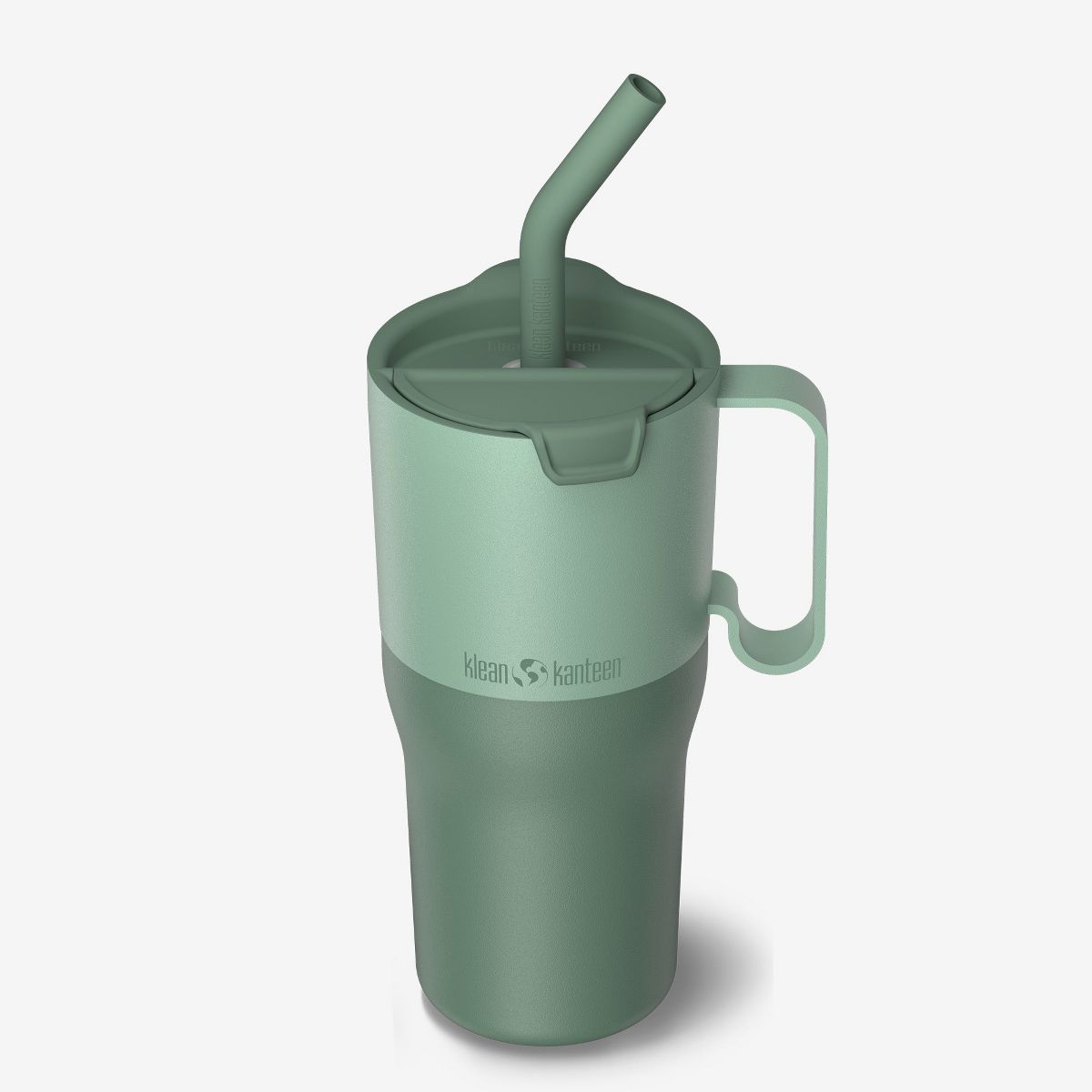 Klean Kanteen Rise 26oz Tumbler With Flip Straw Lid - Iceberg Green