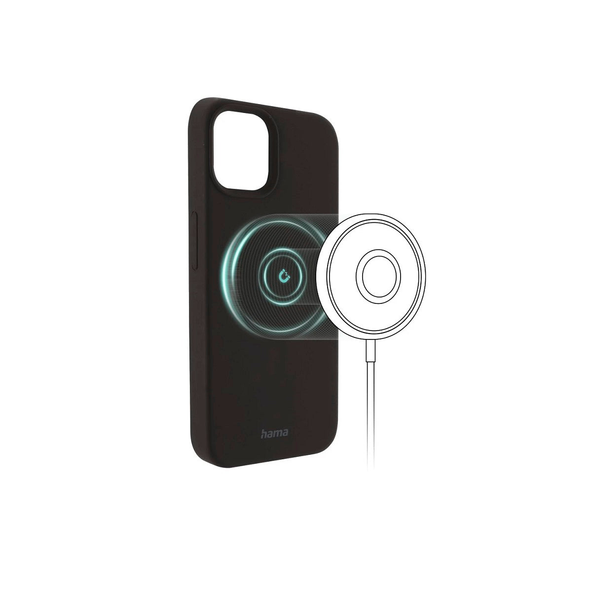 Hama MagCase Finest Feel PRO Cover for Apple iPhone 14 - Black