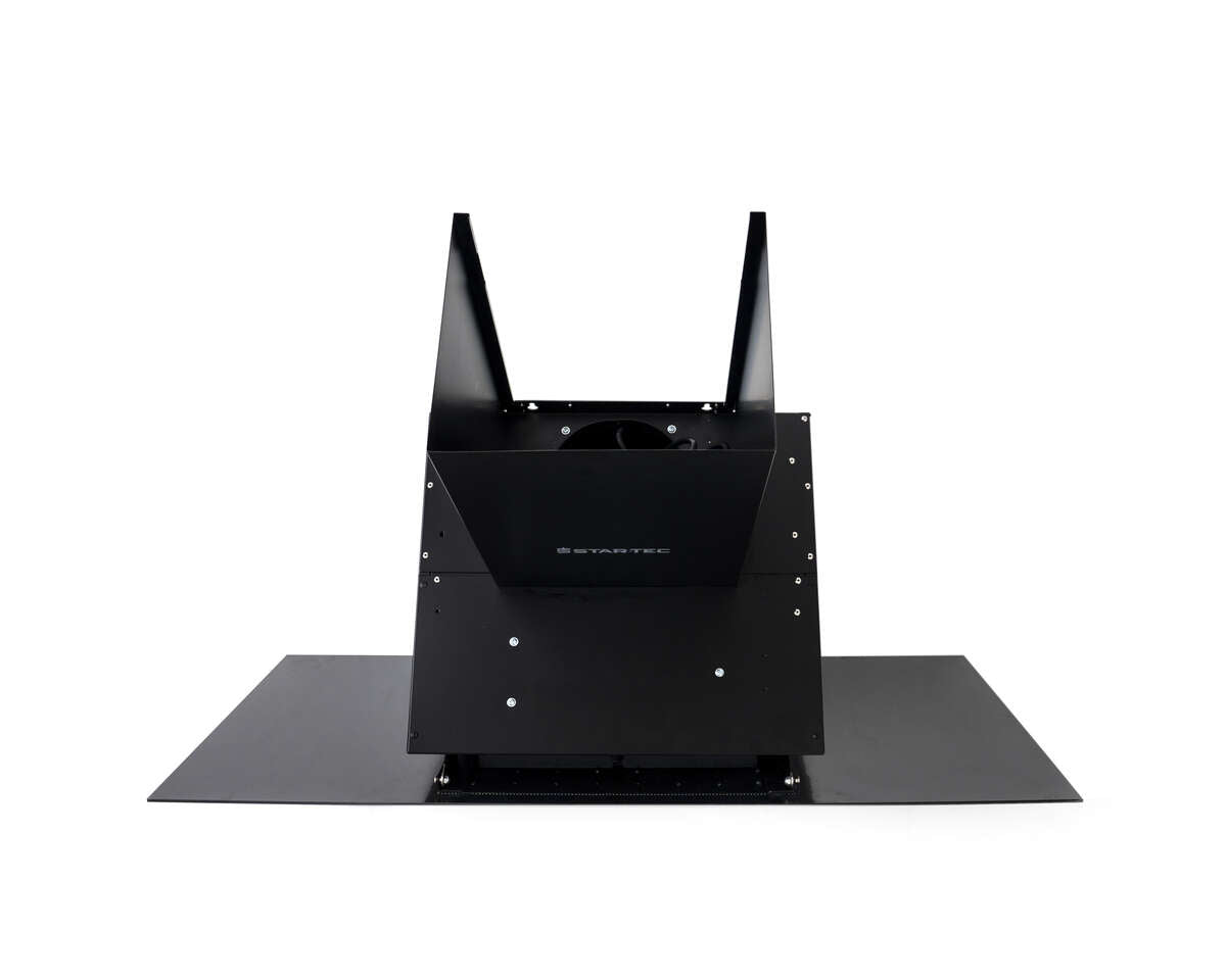 Startec Built-In Hood 90cm, WV1190F25D2W8 - Black Glass Design