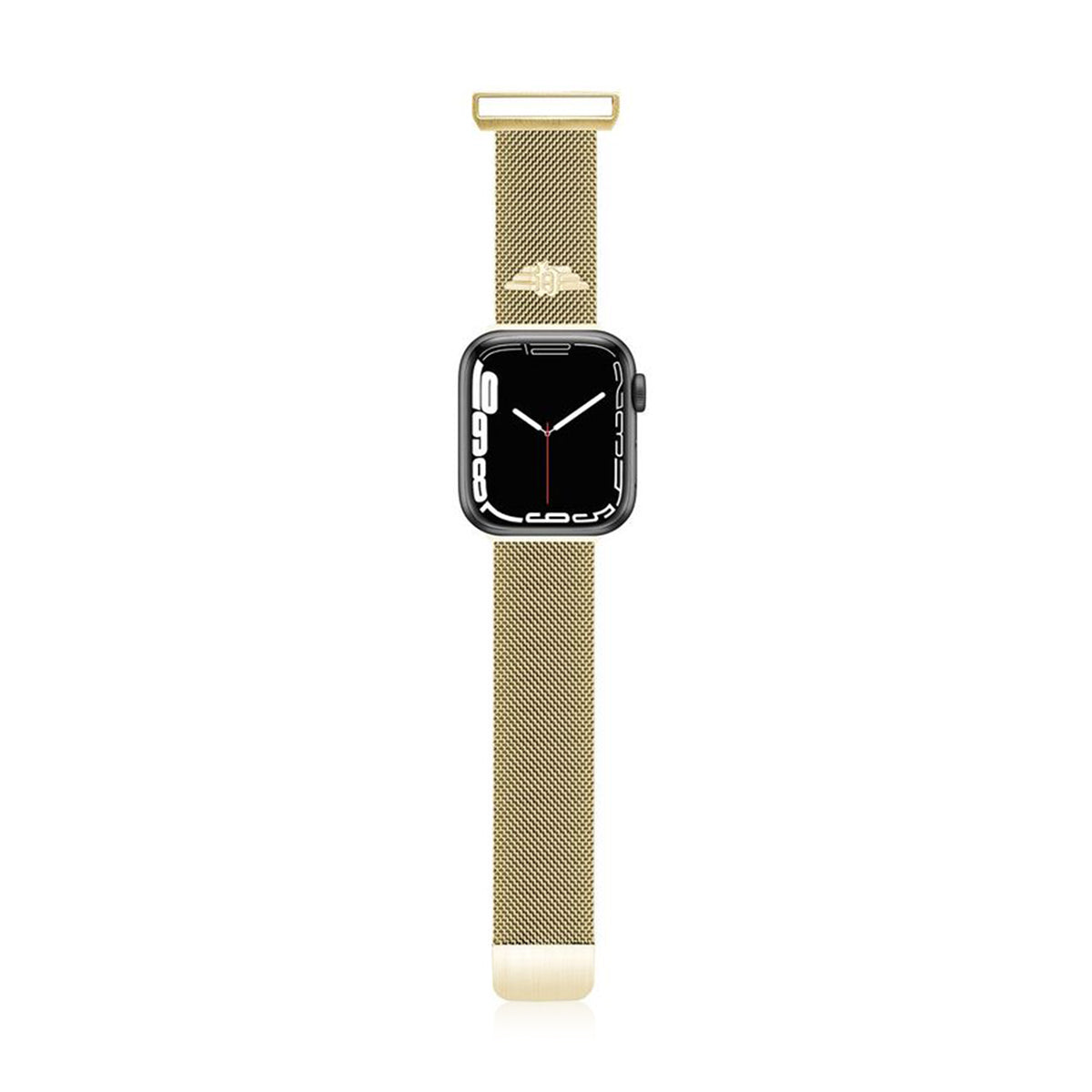 Police Mesh Stainless Steel Strap - Apple Watch Ultra/45/44/42mm / Gold