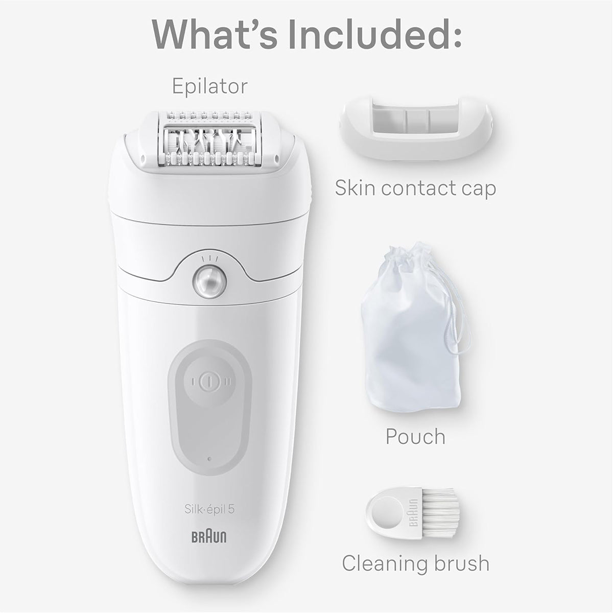 Braun Silk-epil 5 SE5-011 Box - Grey