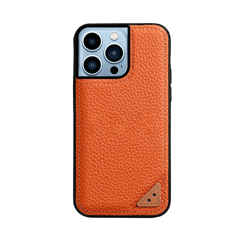 Melkco Leather Snap Case - Apple iPhone 13 Pro / Orange Accessories > Mobiles & Tablets > Mobiles > Covers & Cases