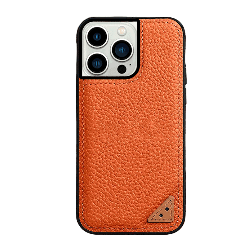 Melkco Leather Snap Case - Apple iPhone 13 Pro Max / Orange Accessories > Mobiles & Tablets > Mobiles > Covers & Cases