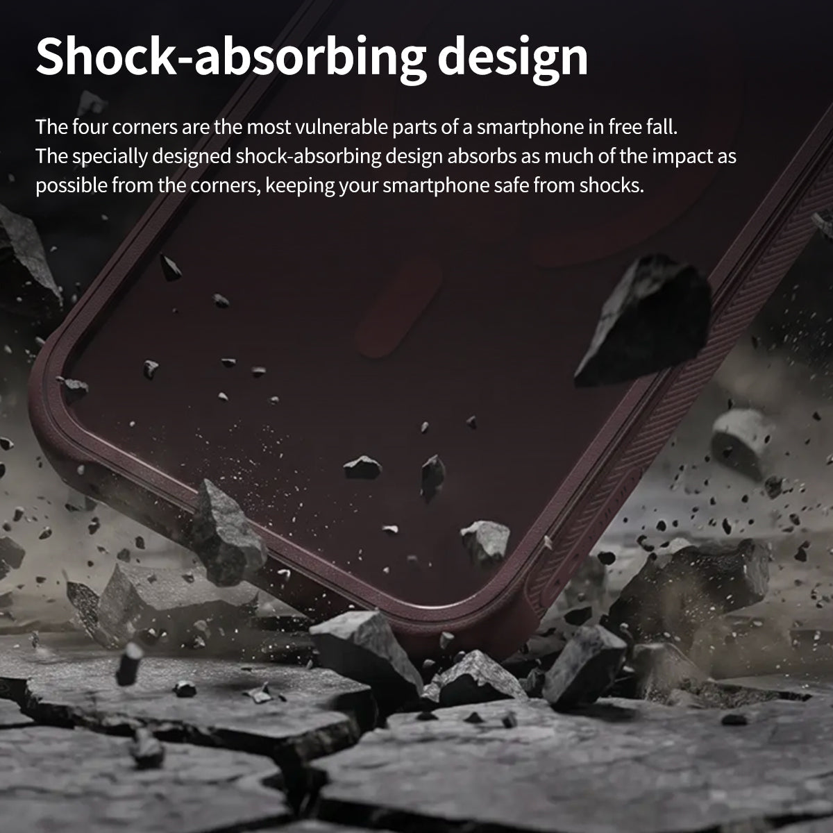 Araree Duple Armor Magsafe Cover for Apple iPhone 18 Pro Max/Apple iPhone 17 Pro Max - Burgundy
