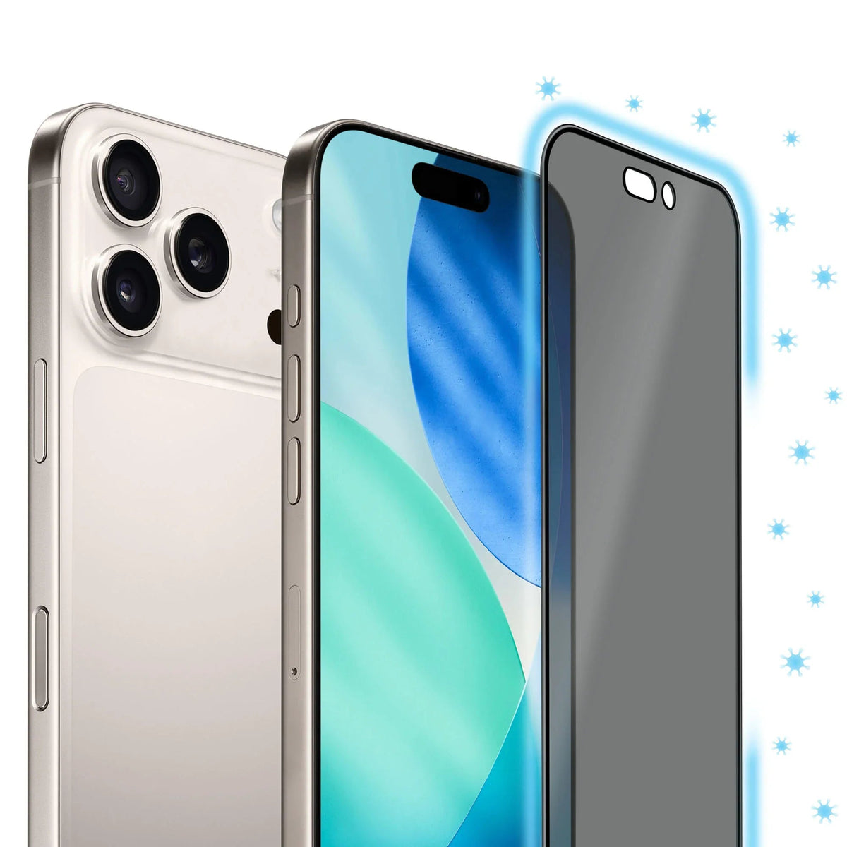 Torrii BODYGLASS Screen Protector for Apple iPhone 17 Pro (6.3”) - 4-Way Privacy