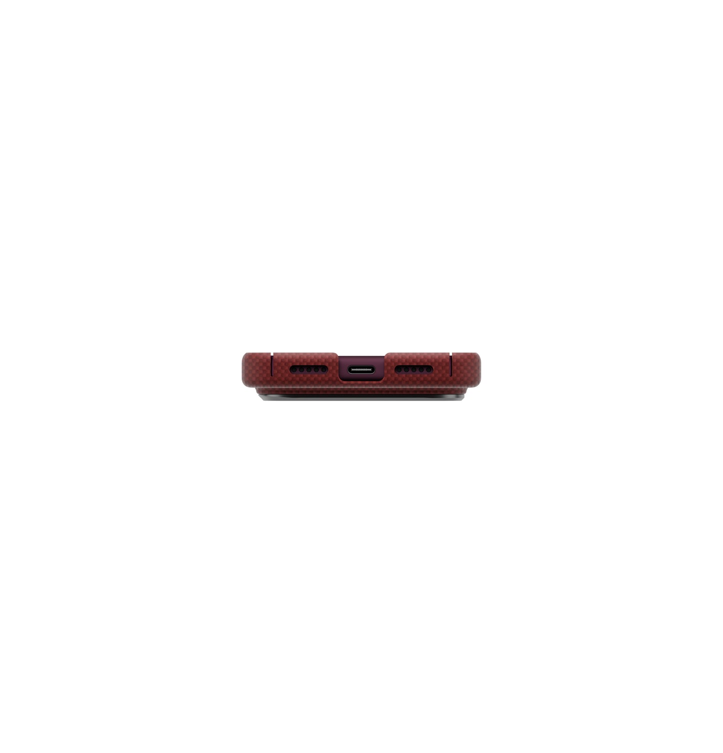 Uniq Hybrid Keva Edge MagSafe Case for iPhone 18 Pro - Ember Red