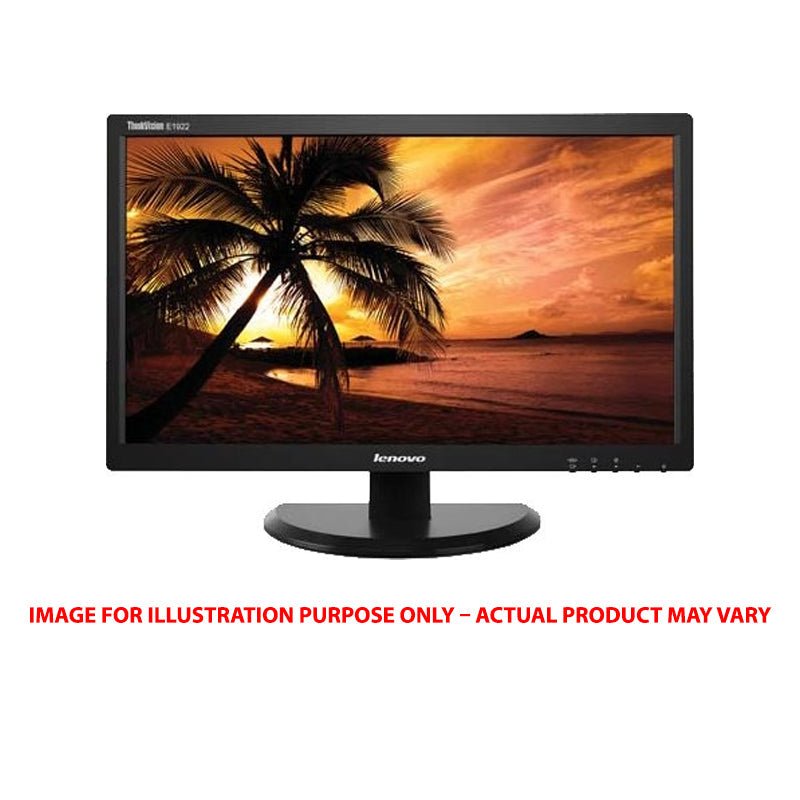 Lenovo ThinkVision LT2024W Monitor - 19.0" / VGA / Black - Pre-Owned