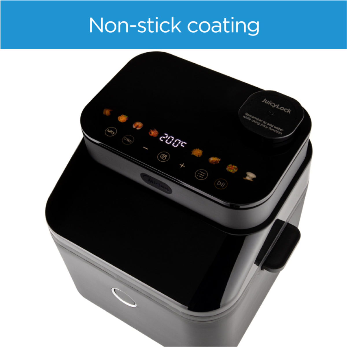 Midea Digital Air Fryer 1650 Watts 7 Liters - MF-CY75A2