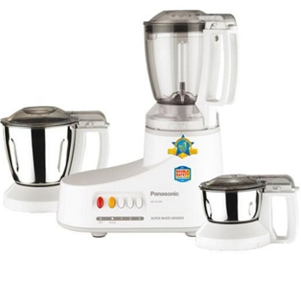 Panasonic Super Mixer Grinder with Blender 1000 Watts 1 Liter - MX-AC300WTZ
