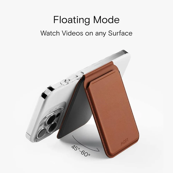MOFT Flash Stand & Wallet - Brown