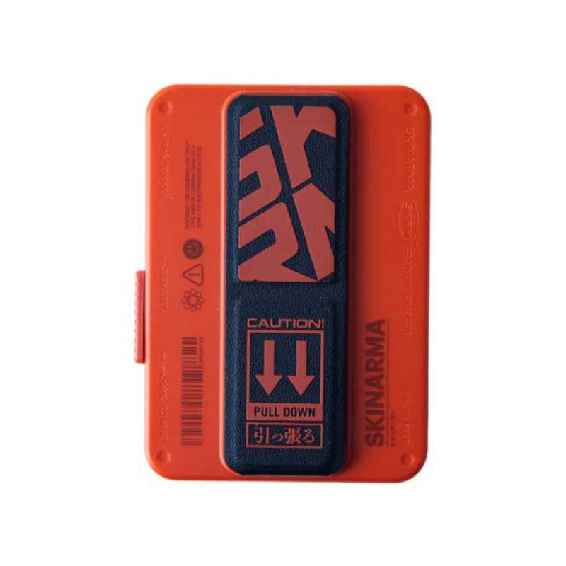 SKINARMA Mirage Magnetic Card Holder With Grip-Stand Spunk - Orange Accessories > Mobiles & Tablets > Mobiles > Mobile