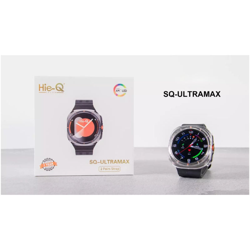 Hie-Q SQ-ULTRAMAX Smart Watch - 2 Pair Straps Smart Watches
