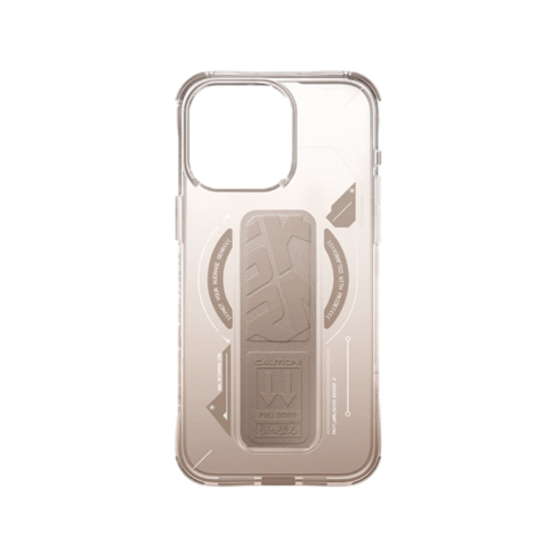 SKINARMA Helio MagSafe Case With Grip Stand Apple iPhone 16 Pro / Gold Accessories > Mobiles & Tablets > Mobiles >