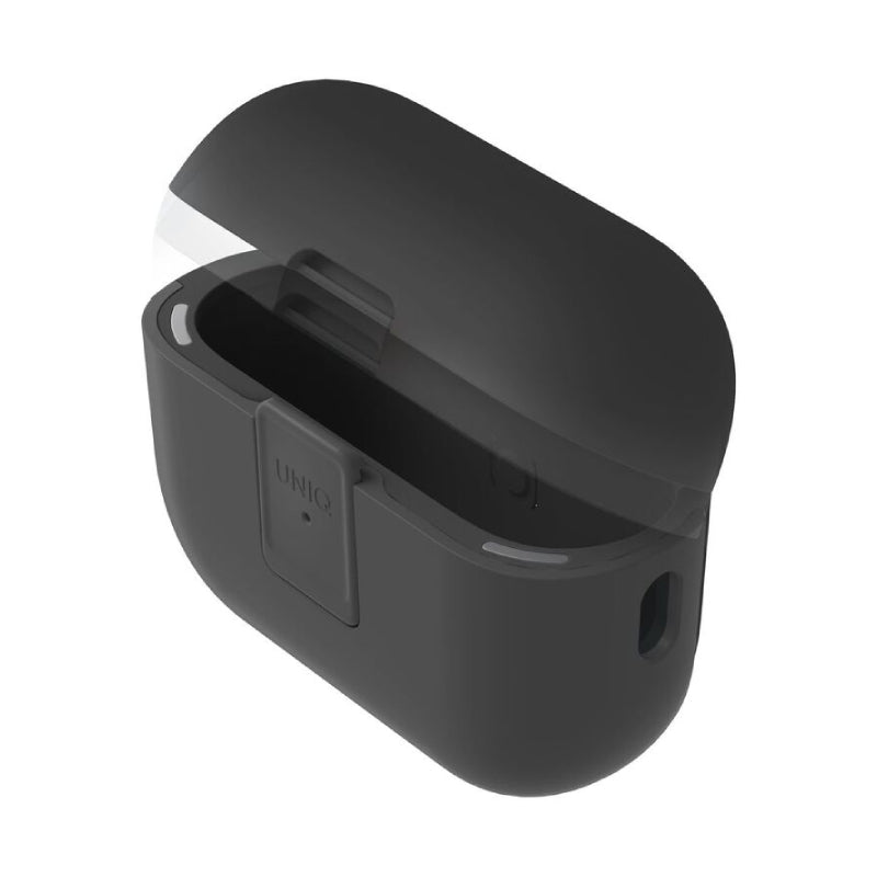 Uniq Clyde Airpod Case Apple AirPods Pro (2nd Gen) / Charcoal/Dark Grey Accessories > Headphones > Covers & Cases