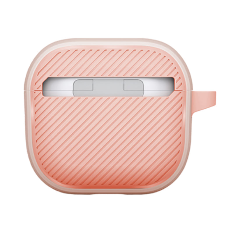 Uniq Clyde Lock Case for Airpods 4th Gen Light Pink/Crepe Pink Accessories > Headphones > Covers & Cases