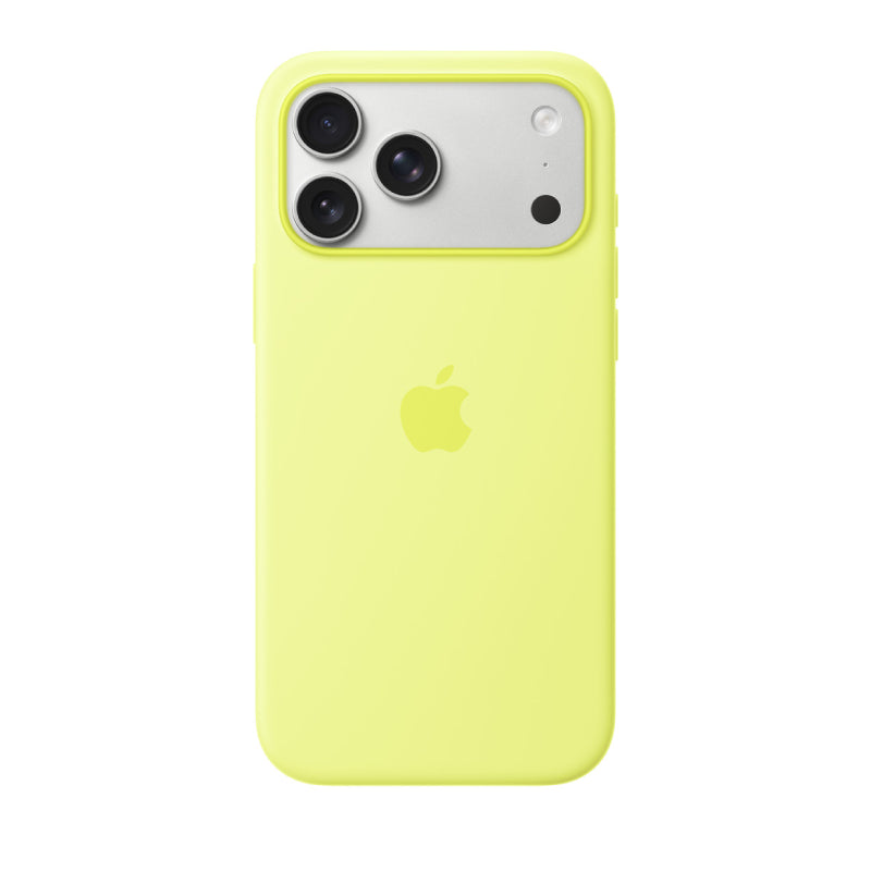 Apple iPhone 17 Pro Max Silicone MagSafe Case - Neon Yellow Accessories > Mobiles & Tablets > Mobiles > Covers & Cases