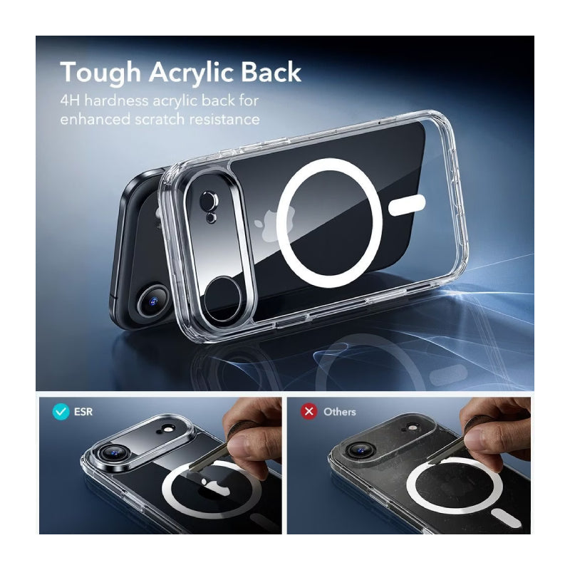ESR Halolock Classic Hybrid Case with Screen Protection Set For Apple iPhone Air - Clear Accessories > Mobiles &