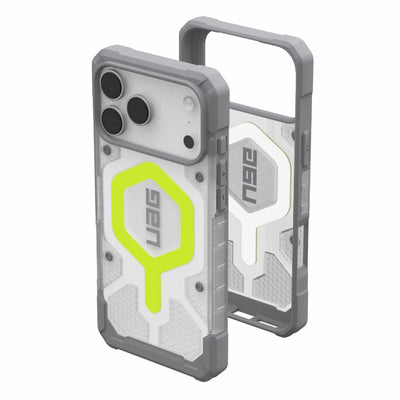 UAG Pathfinder Clear MagSafe Case For Apple iPhone 17 Pro Max - Active Neon (Glow) Accessories > Mobiles & Tablets >