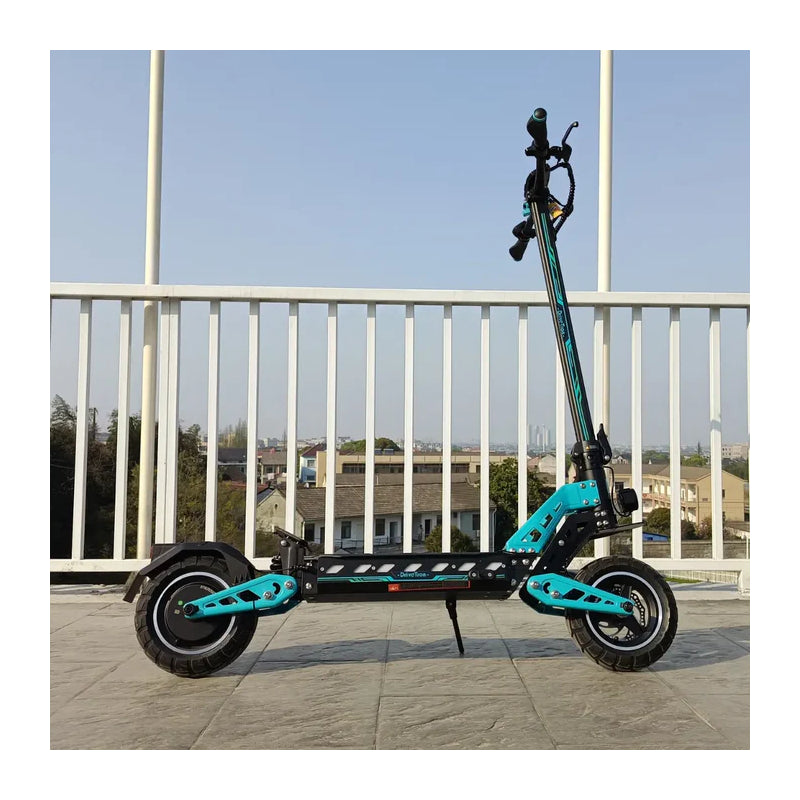 DriveTron DT10 Dual Motor Electric Scooter - Blue