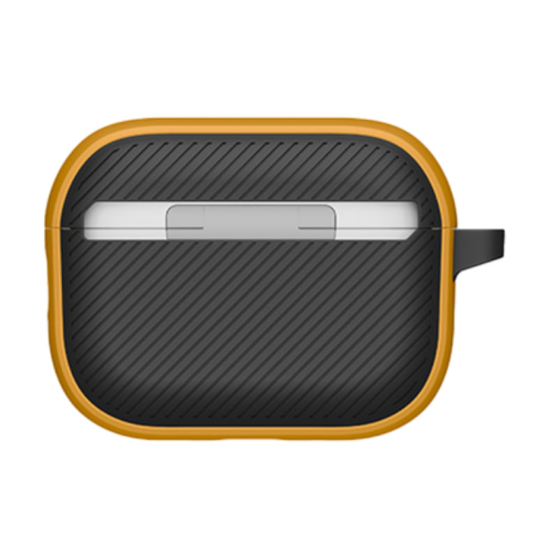 UNIQ Clyde Lock Case for Apple Airpods Pro 3rd Gen - Racing Yellow/Dark Grey