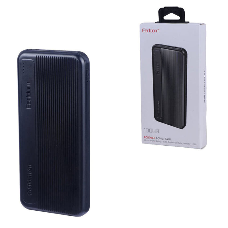 Earldom ET-PB70 Power Bank - 10000mAh / 10.5W / Type-C / USB