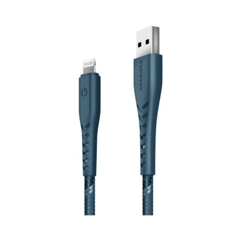 Energea Nyloflex Cable, Charge And Sync Tough Lightning C89 Mfi 1.5M – Blue