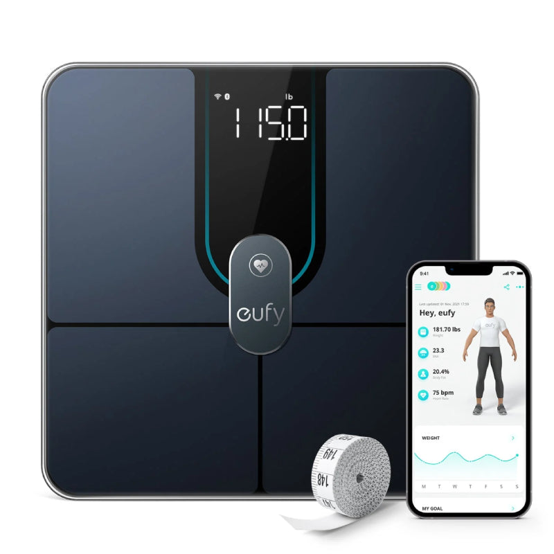 Eufy P2 Pro Smart Scale - Bluetooth / Black