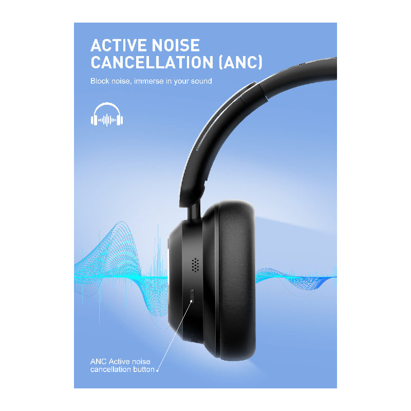 LDNIO H01 Wireless Gaming Headphone - Over-Ear / Bluetooth / White