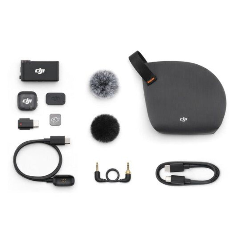 DJI Mic 3 (1 TX + 1 RX) Compact Wireless Microphone System