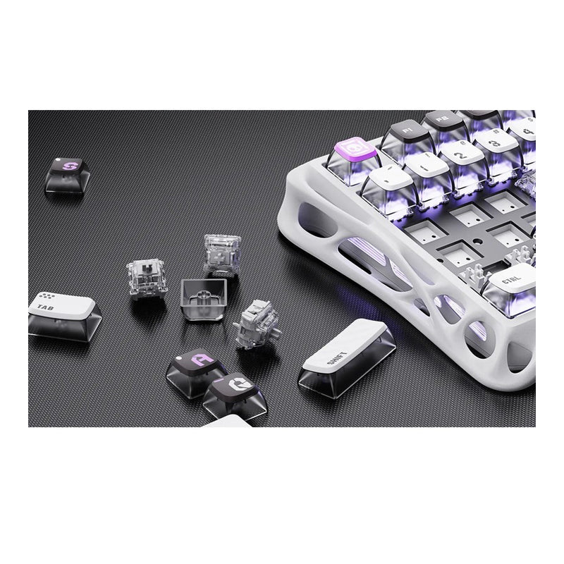 GravaStar Mercury V75 75% Hall Effect Magnetic Switch Gaming Keyboard - Mecha Grey