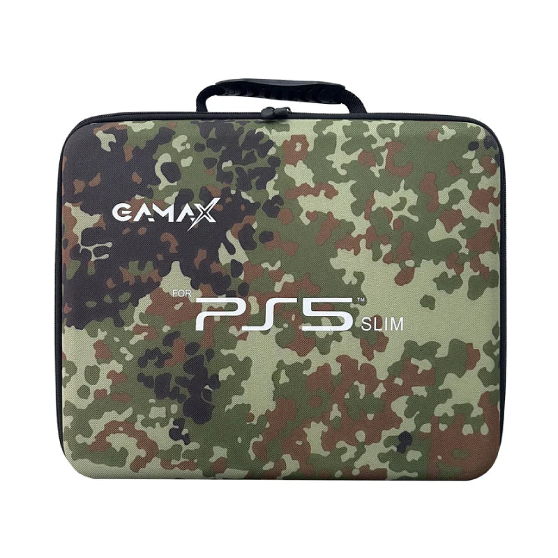 Gamax Storage Bag For Playstation 5 Slim - Army Green