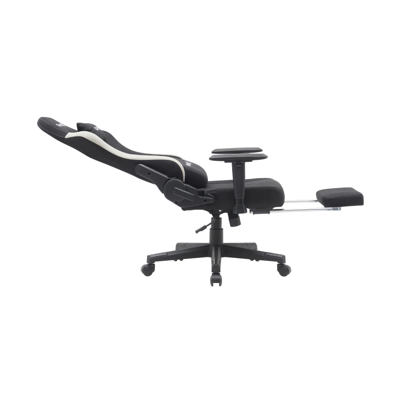 Gamax BS-7970 Gaming Chair with Foot Rest - Black