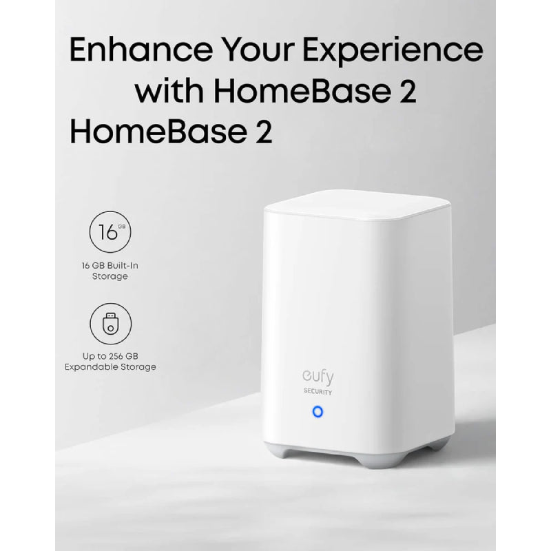 Eufy Cam E40 Camera - 2K QHD / Wi-Fi / Night Vision / White