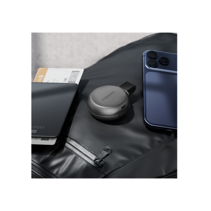 Energea AluMag Trio-2 3-in-1 Foldable Wireless Charger - Gunmetal