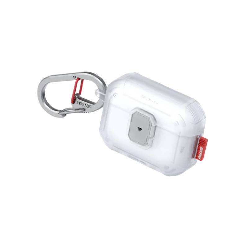 SkinArma Mecha Le Lock Case for Airpods Pro 3 - Frost Clear