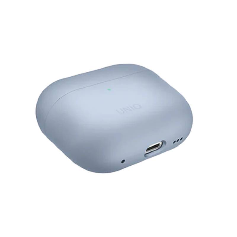 Uniq Hybrid Lino Liquid Silicon Case for Apple Airpods Pro 2 - Artic Blue