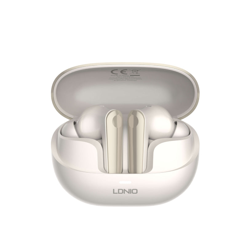 LDNIO T06 Wireless Stereo Earbuds - In-Ear / Bluetooth / White