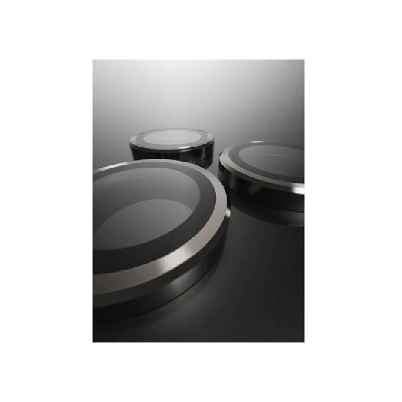 BodyGuardz Apex Individual Camera Lens Protector for Apple iPhone 16 Pro & 16 Pro Max - Titanium