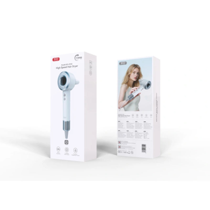 XO Smart High Speed Hair Dryer - 1600W / Glacier Blue