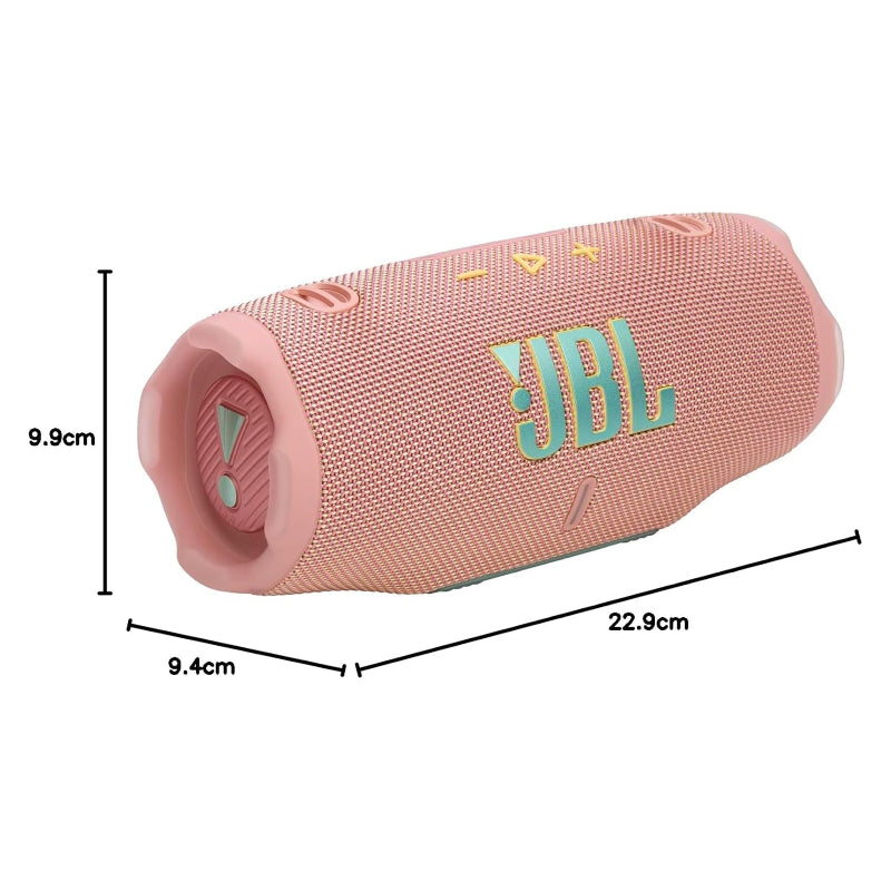 JBL Charge 6 Portable Bluetooth Speaker - 180W / Pink
