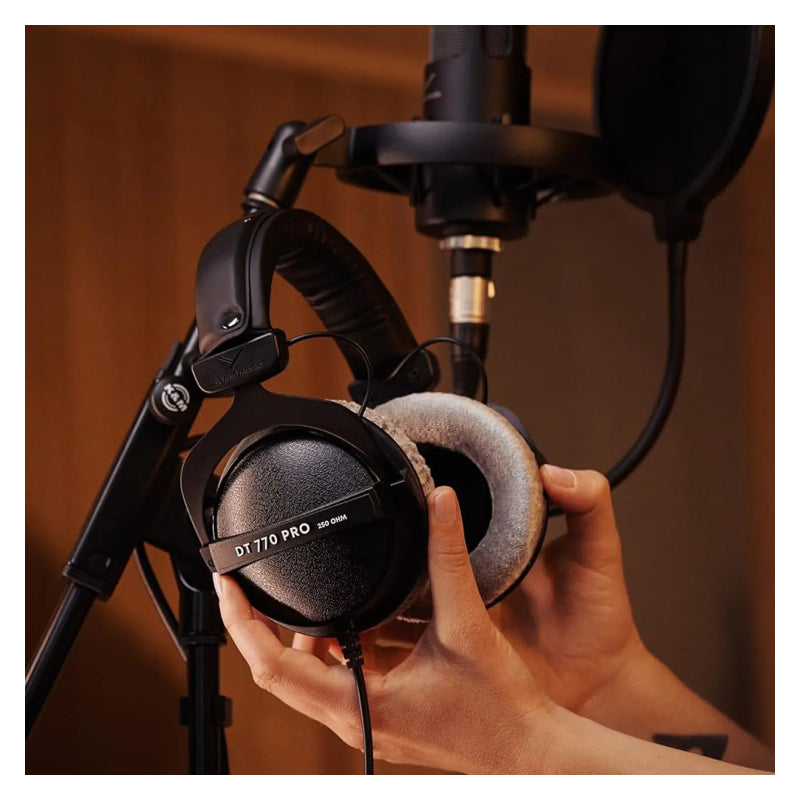 Beyerdynamic DT 770 PRO 250 OHM System Professional Studio Headphones - Wired / Limited Edition / Black