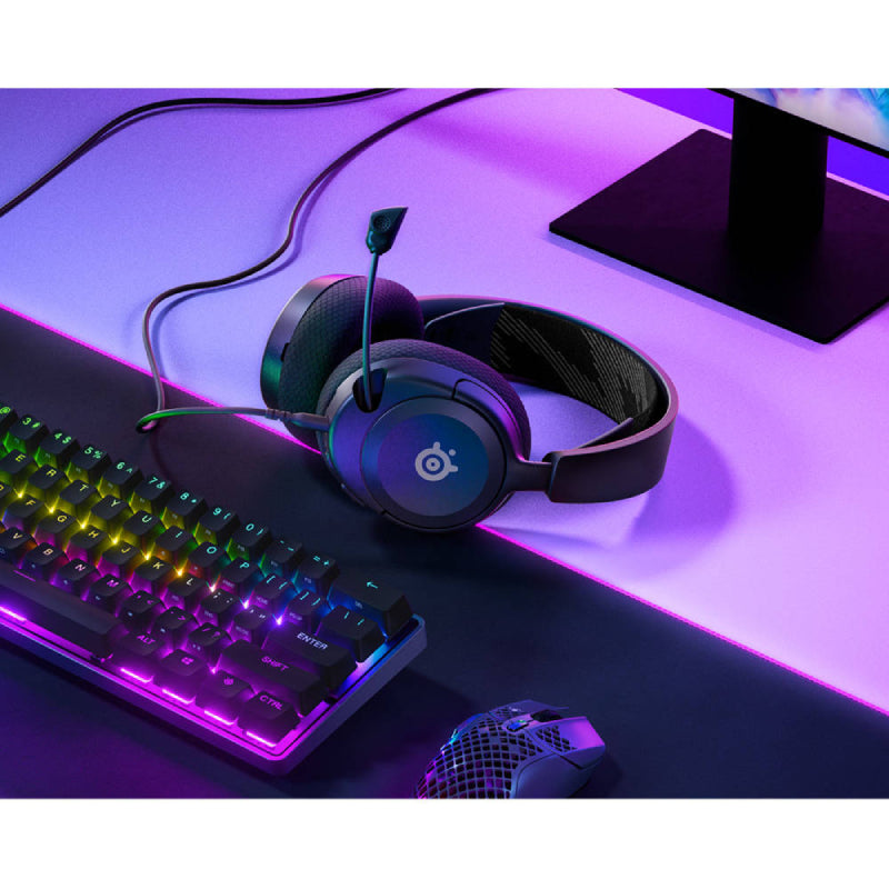 SteelSeries Arctis Nova 1 Multi-System Gaming Headphone - Wired / Black