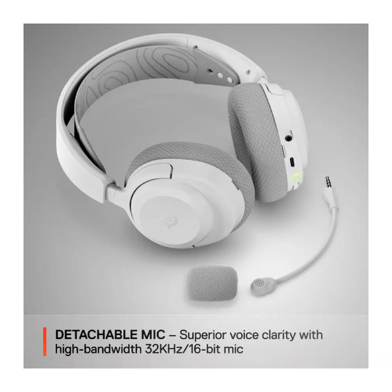 SteelSeries Arctis Nova 3P Gaming Headphone - Wireless / White