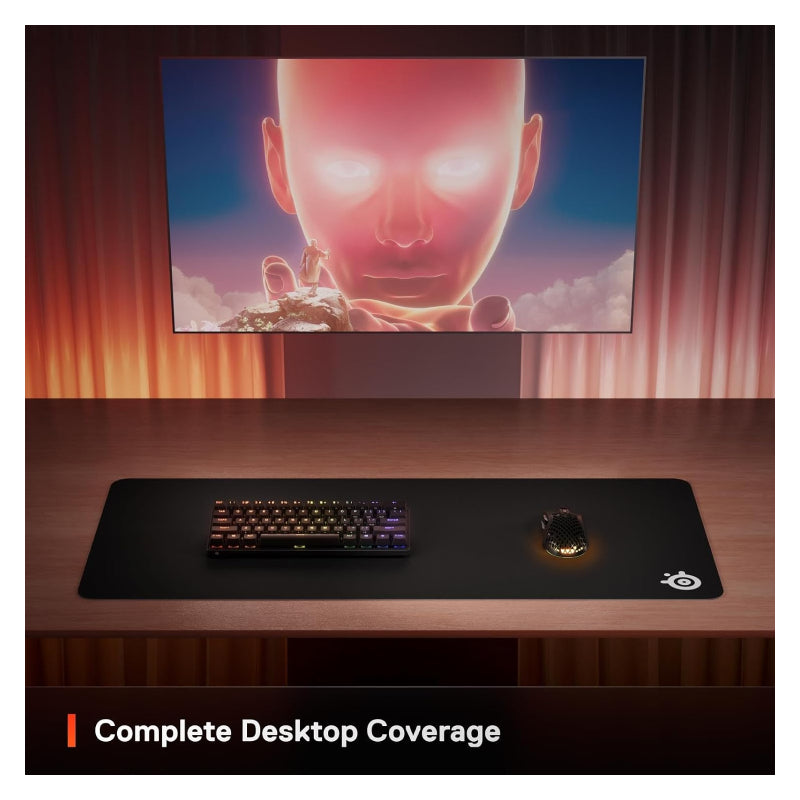SteelSeries QCK Series Micro-Woven Cloth Gaming Mouse Pad - XXL / Black