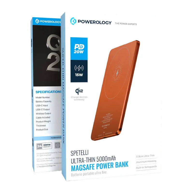 باورولوجي 4 في 1 باور بانك - 10000mAh / لايتنينج / نوع-سي / أسود