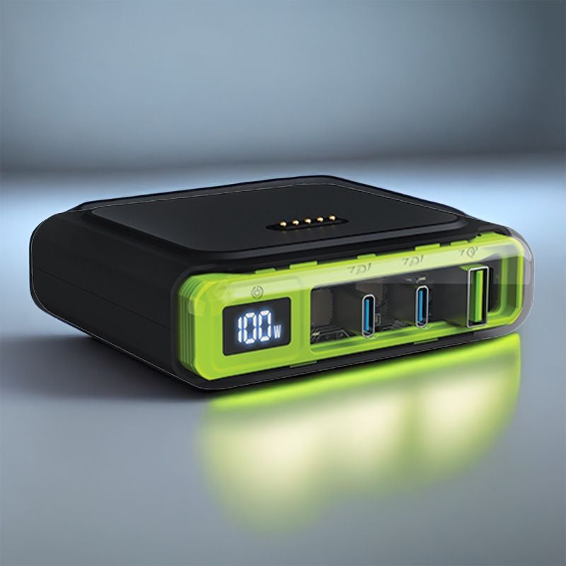 GOUI Titan Desktop Charger - 100W / USB-A / USB-C / Black